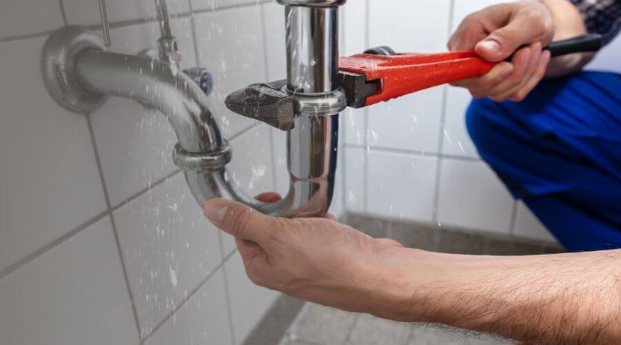 Slab Leak Detection in Macks Inn, ID